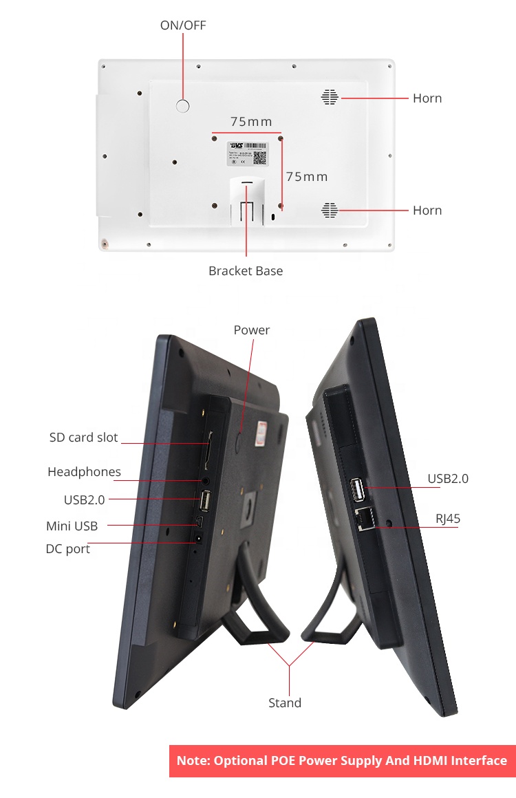 Wall Mount 21.5inch All in One Shopping Mall Advertising Touch Screen Kiosk(图3)