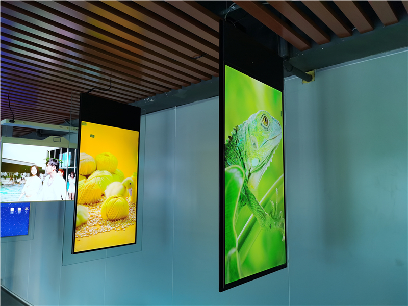 65inch Full HD Wall Mount Android Double Sided Ultra Slim LCD Display(图2)
