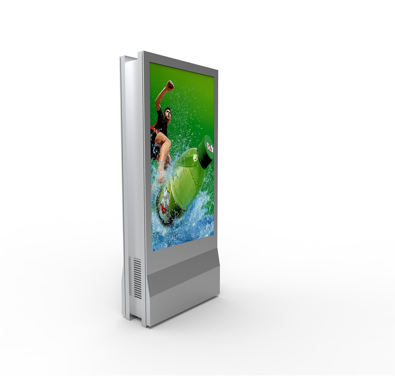 49inch Waterproof Double-Sided High Brightness LED Backlight Outdoor Digital Signage(图1)