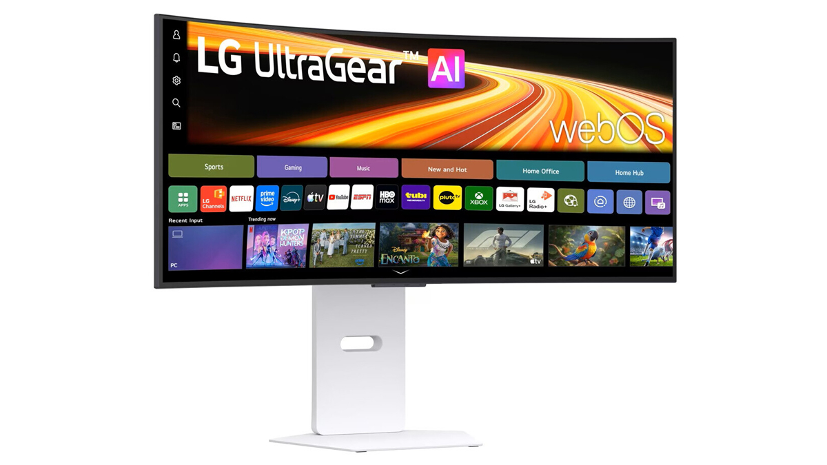 LG Launches UltraGear 34GX90SB-W Monitor: WQHD@240Hz Curved OLED Screen, Built-in webOS(图1)